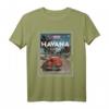 Havanna Kuba T-Shirt mit Oldtimer, Palmen & Flagge – Perfektes Souvenir für Kuba-Reisende & Strandurlauber