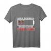Akku schwach brauche mehr Cuba Libre T-Shirt – Lustiges Cocktail & Barkeeper-Shirt für Rum- und Longdrink-Liebhaber