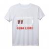 Akku schwach brauche mehr Cuba Libre T-Shirt – Lustiges Cocktail & Barkeeper-Shirt für Rum- und Longdrink-Liebhaber