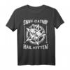 Sniff Catnip Hail Kitten Death Metal Katze T-Shirt – Dunkles Gothic & Heavy Metal Katzen Design für Metalheads, Punk Rocker & Horrorfans