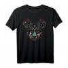 HapFrog Mickey & Friends Ohren Sweatshirt mit Weihnachtssymbolen - Offiziell lizenziertes Disney Kleidungsstück
