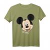 HapFrog Mickey Mouse Smile Face Portrait Graphic T-Shirt - Official Disney Licensed Tee für Fans & Nostalgiker