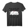 Lustiges Katzen-Schlafshirt für Damen und Herren – Witziges Faulenzer-Shirt für Morgenmuffel, Langschläfer und Katzenliebhaber