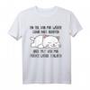 Lustiges Katzen-Schlafshirt für Damen und Herren – Witziges Faulenzer-Shirt für Morgenmuffel, Langschläfer und Katzenliebhaber