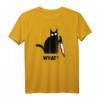 Funny Black Cat Shirt - Mörderischer Katze mit Messer Design, Perfekt für Katzenliebhaber, Halloween & Feiertage Geschenk