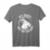 Lustiges Ziegen T-Shirt mit Spruch 'Hey Kumpel Hast Du Etwas Gras?' – Perfekt für Ziegenliebhaber, Bauernhof-Fans und Tierfreunde