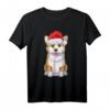 Lustiges Corgi Weihnachtsbaum Hunde T-Shirt – Perfektes Weihnachtsgeschenk für Corgi Liebhaber, Männer, Frauen & Kinder