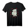Malteser Hund Liebhaber Welpen Besitzer Maltipoo Herz T-Shirt – Perfektes Geschenk für Maltese Hundeliebhaber und Welpenfans