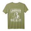 Lustiges Spruch Landseer Hund T-Shirt | Rassehund Hunde Design für Hundeliebhaber & Hundefreunde