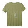 Drahthaar Vizsla Profil Damen T-Shirt mit V-Ausschnitt – Perfekt für Hundeliebhaber, Jäger und Züchter, Original Wilsigns Design
