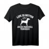 Jack Russel Terrier T-Shirt für Hundeliebhaber – Witziges Hundegeschenk für Hundehalter & Tierfreunde