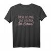 Lustiges Hundeliebhaber Frauchen T-Shirt mit Spruch 'Der Hund tut nix ich schon' – Perfektes Geschenk für Hundehalterinnen zu Geburtstag & Weihnachten