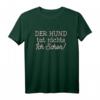 Lustiges Hundeliebhaber Frauchen T-Shirt mit Spruch 'Der Hund tut nix ich schon' – Perfektes Geschenk für Hundehalterinnen zu Geburtstag & Weihnachten