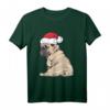 Weihnachts Mops Hunde Liebhaber T-Shirt - Lustiges Hundeliebhaber Design für die Feiertage