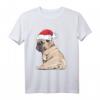 Weihnachts Mops Hunde Liebhaber T-Shirt - Lustiges Hundeliebhaber Design für die Feiertage
