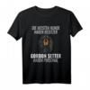 Lustiges Gordon Setter Personal Hundehalter Geschenk Hund T-Shirt - Perfekt für Hundeliebhaber, Herrchen und Frauchen mit Humor