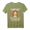 Beagle Hund T-Shirt - Lustiges 'Ich arbeite hart damit mein Beagle sein Luxusleben genießen kann' Geschenk für Hundeliebhaber
