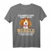 Beagle Hund T-Shirt - Lustiges 'Ich arbeite hart damit mein Beagle sein Luxusleben genießen kann' Geschenk für Hundeliebhaber