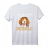Beagle Hund T-Shirt - Lustiges 'Ich arbeite hart damit mein Beagle sein Luxusleben genießen kann' Geschenk für Hundeliebhaber