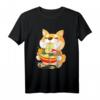 Japanisches Kawaii Shiba Inu Hund Ramen T-Shirt – Niedliches Anime-inspiriertes Design für Japan- und Hunde-Fans