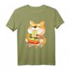 Japanisches Kawaii Shiba Inu Hund Ramen T-Shirt – Niedliches Anime-inspiriertes Design für Japan- und Hunde-Fans