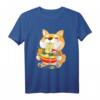 Japanisches Kawaii Shiba Inu Hund Ramen T-Shirt – Niedliches Anime-inspiriertes Design für Japan- und Hunde-Fans