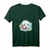 Damen Splash Hund T-Shirt mit Maltipoo Motiv - Buntes Witziges Hundemotiv für Maltipoo Liebhaber & Hundebesitzerinnen