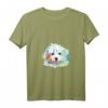 Damen Splash Hund T-Shirt mit Maltipoo Motiv - Buntes Witziges Hundemotiv für Maltipoo Liebhaber & Hundebesitzerinnen
