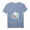 Damen Splash Hund T-Shirt mit Maltipoo Motiv - Buntes Witziges Hundemotiv für Maltipoo Liebhaber & Hundebesitzerinnen