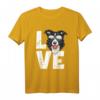 Lustiges Border Collie Love Hund T-Shirt für Hundehalter, Hundetrainer & Hundeliebhaber – Perfekt für Gassigehen, Training & Hundeschule