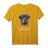 Abstand halten - Kein Angst Schutzhund T-Shirt für Hundehalter | Rottweiler & Hundespaziergänge