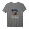 Abstand halten - Kein Angst Schutzhund T-Shirt für Hundehalter | Rottweiler & Hundespaziergänge