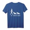 Ich Meine Follower Schäferhund Hunde Spruch T-Shirt – Lustiges Hunde Design für Hundeliebhaber, Welpen & Rassevielfalt als Geschenkidee