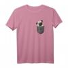 Mops Pug Pocket Hund Brusttasche T-Shirt – Lustiges Hundemotiv für Hundeliebhaber, Züchter & Fans, Perfektes Geschenk für Muttertag, Vatertag, Weihnachten & Geburtstag