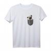 Mops Pug Pocket Hund Brusttasche T-Shirt – Lustiges Hundemotiv für Hundeliebhaber, Züchter & Fans, Perfektes Geschenk für Muttertag, Vatertag, Weihnachten & Geburtstag