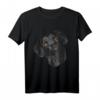 Hunde-T-Shirt mit schwarzem Labrador Retriever Kopf – Perfektes Geschenk für Hundeliebhaber, Geburtstags- und Weihnachtsgeschenkideen