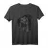 Hunde-T-Shirt mit schwarzem Labrador Retriever Kopf – Perfektes Geschenk für Hundeliebhaber, Geburtstags- und Weihnachtsgeschenkideen