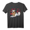 Australian Shepherd Kuscheltier - Lustiges Hundemotiv mit Herzen für Hundehalter, Herrchen, Frauchen & Kinder