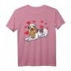 Australian Shepherd Kuscheltier - Lustiges Hundemotiv mit Herzen für Hundehalter, Herrchen, Frauchen & Kinder