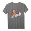 Australian Shepherd Kuscheltier - Lustiges Hundemotiv mit Herzen für Hundehalter, Herrchen, Frauchen & Kinder