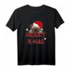 Mops T-Shirt für Weihnachten - Niedliches Hunde-Shirt für Damen & Kinder, perfektes Geschenk für Hundehalter & Hundefreunde bei Weihnachtsfeiern