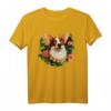 Corgi Baroque Hund Geschenk Pembroke Welsh Corgi T-Shirt - Perfekt für Hundeliebhaber, Geburtstags- & Weihnachtsgeschenk im Retro-Stil