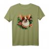 Corgi Baroque Hund Geschenk Pembroke Welsh Corgi T-Shirt - Perfekt für Hundeliebhaber, Geburtstags- & Weihnachtsgeschenk im Retro-Stil