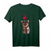 Shirt mit Yorkshire Terrier Hund und Herz - Lustiges und buntes Hundemotiv T-Shirt für Hundeliebhaber, Hundemamas & Papas