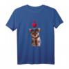 Shirt mit Yorkshire Terrier Hund und Herz - Lustiges und buntes Hundemotiv T-Shirt für Hundeliebhaber, Hundemamas & Papas