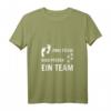 Damen V-Ausschnitt Hundeliebhaber T-Shirt mit Pfotenmotiv – Perfektes Geschenk für Hundehalter, Geburtstage & Weihnachten