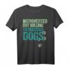 Introvertierte Hundeliebhaber T-Shirt - Lustiges Design für Hunde-Diskussionen und Hundeliebe, Perfekt als Geschenk