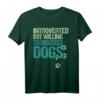 Introvertierte Hundeliebhaber T-Shirt - Lustiges Design für Hunde-Diskussionen und Hundeliebe, Perfekt als Geschenk