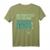 Introvertierte Hundeliebhaber T-Shirt - Lustiges Design für Hunde-Diskussionen und Hundeliebe, Perfekt als Geschenk