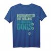 Introvertierte Hundeliebhaber T-Shirt - Lustiges Design für Hunde-Diskussionen und Hundeliebe, Perfekt als Geschenk